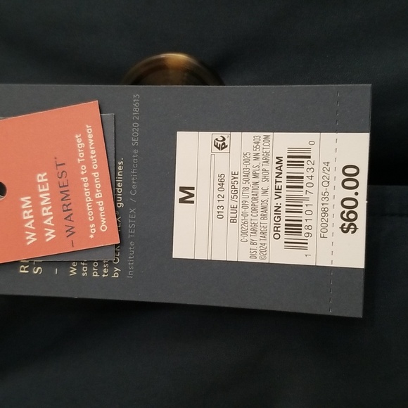 Universal Thread Blue Puffer Jacket - Picture 11 of 13